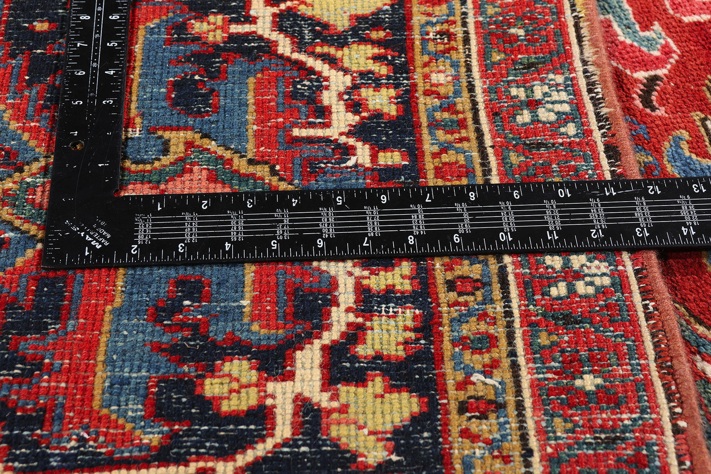 12 x 14 - Red Antique Persian Heriz Rug - 79592