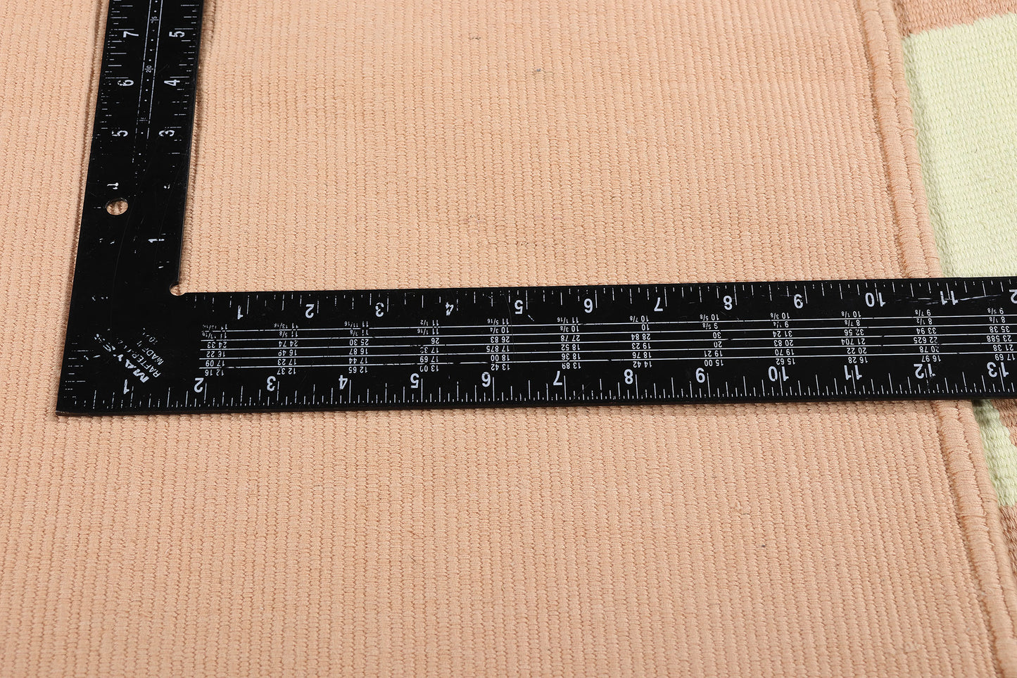 5 x 9 - Peach Vintage Dhurrie Rug - 79623