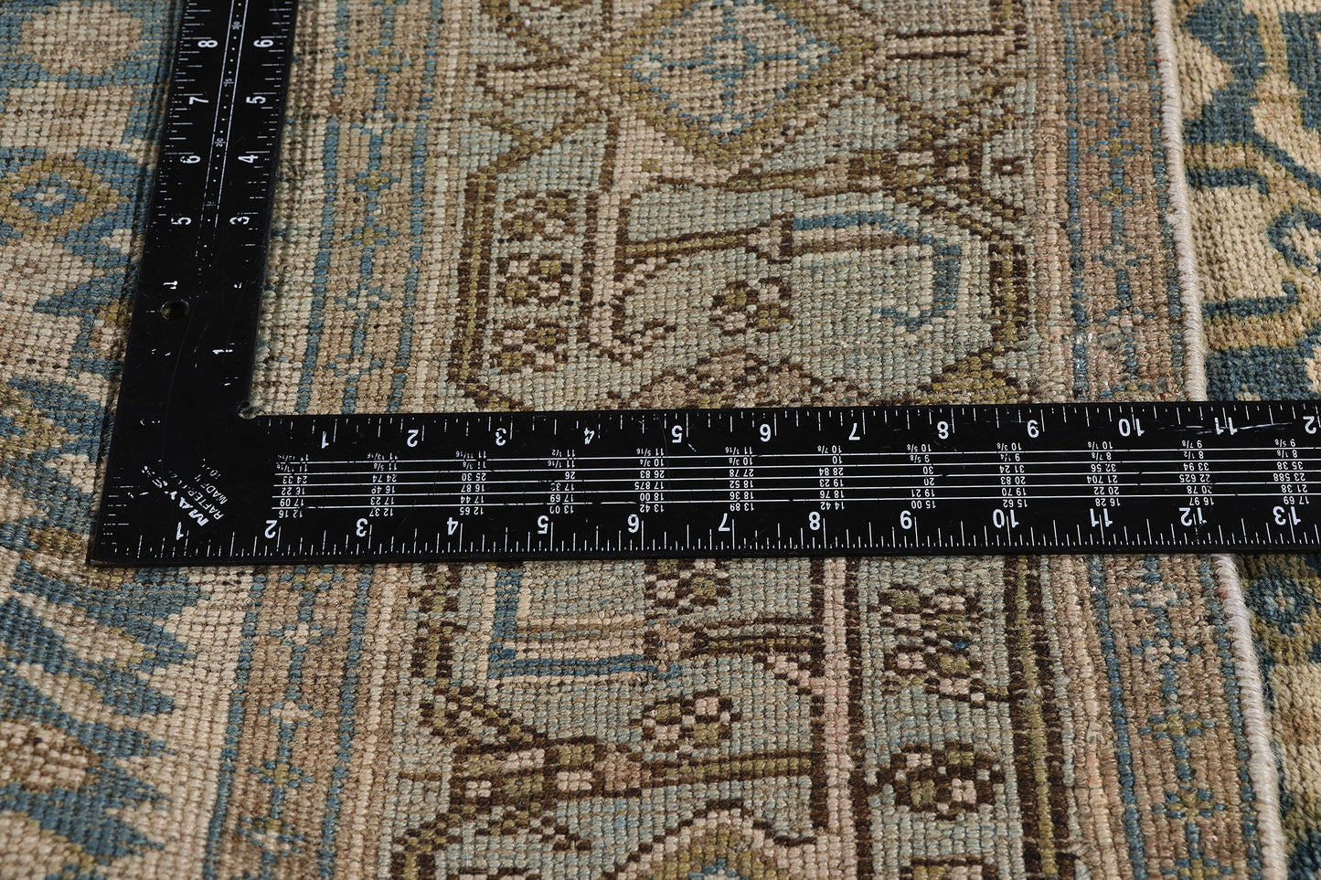 4 x 6 - Blue Antique Persian Bijar Rug - 79661