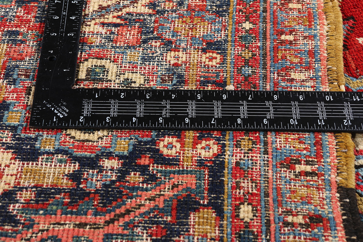 10 x 14 - Red Antique Persian Heriz Rug - 79681