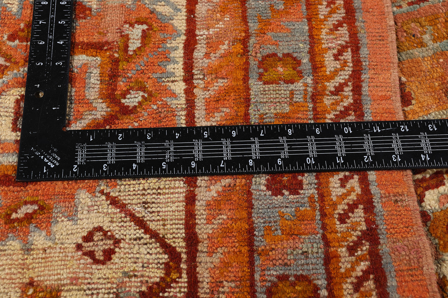 11 x 15 - Rust Antique Turkish Oushak Rug - 79685
