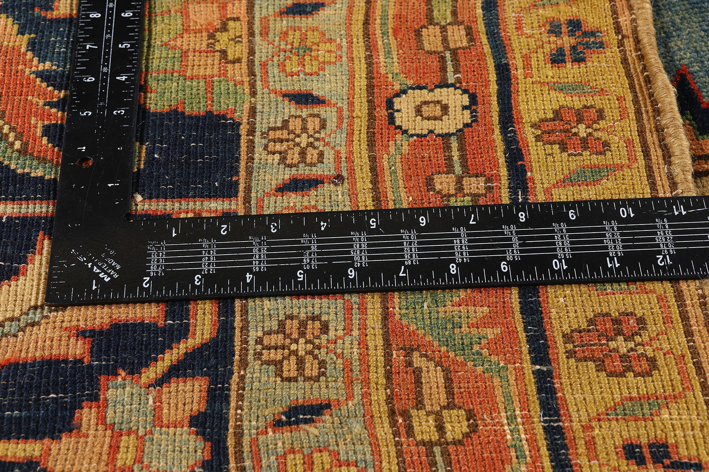 13 x 16 - Red Vintage Persian Heriz Rug - 79709