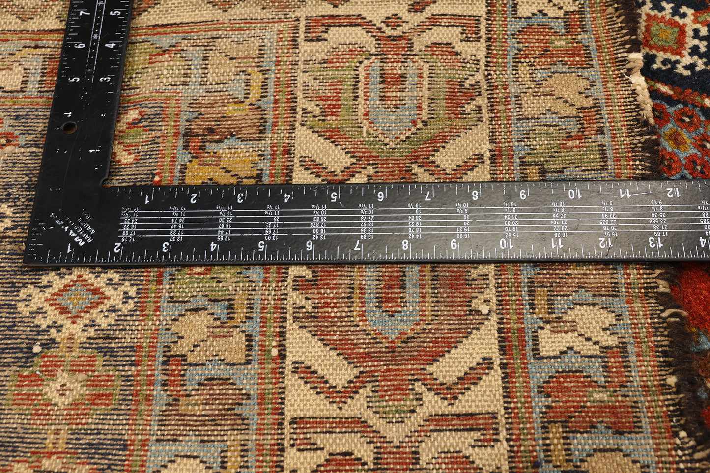 4 x 6 - Red Antique Persian Hamadan Rug - 79724