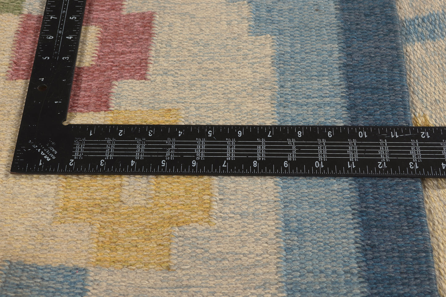 4 x 7 - Blue Vintage Swedish Rollakan Rug - 79776