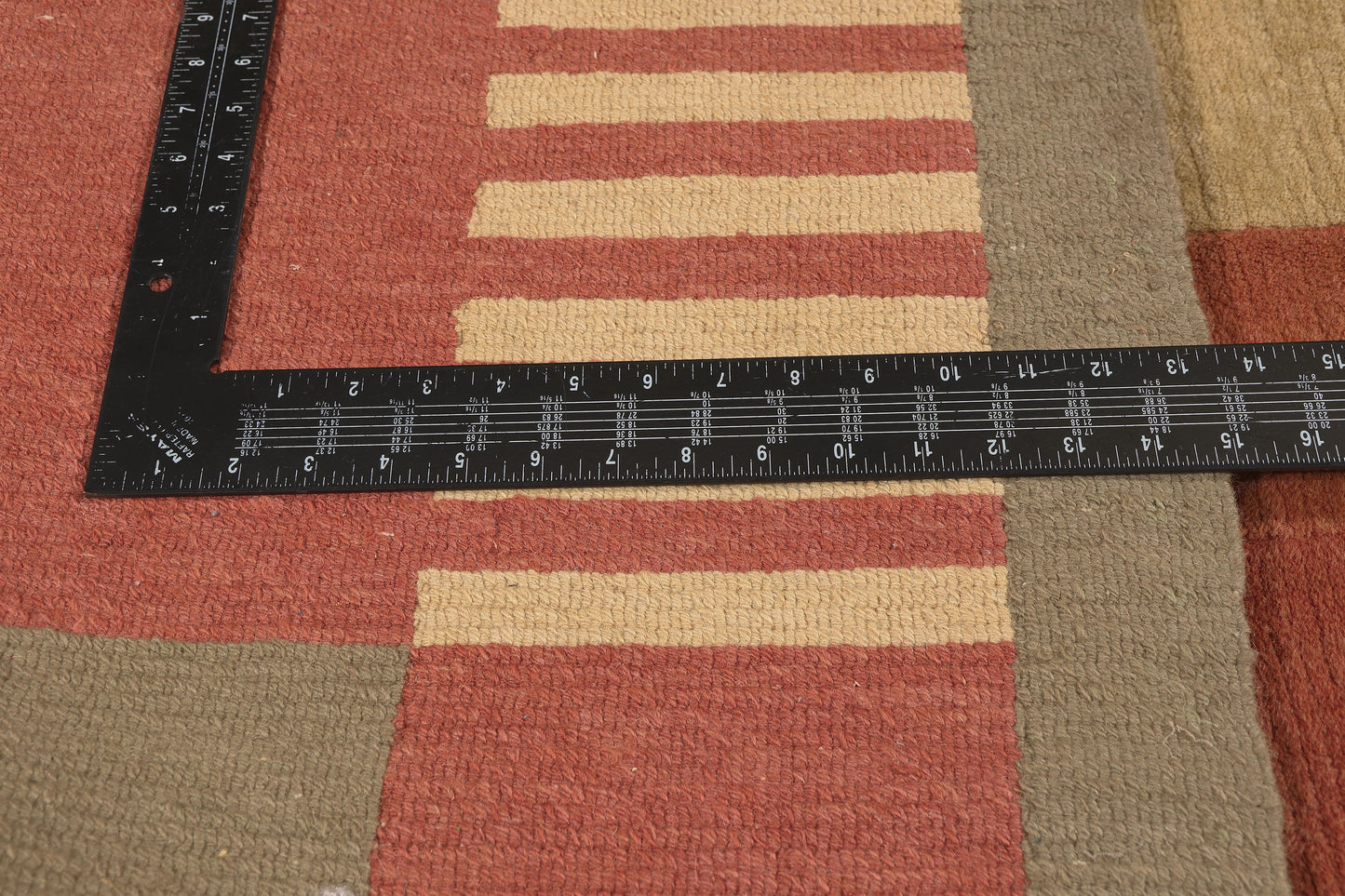 8 x 11 - Rust Modern Tibetan Rug - 79787