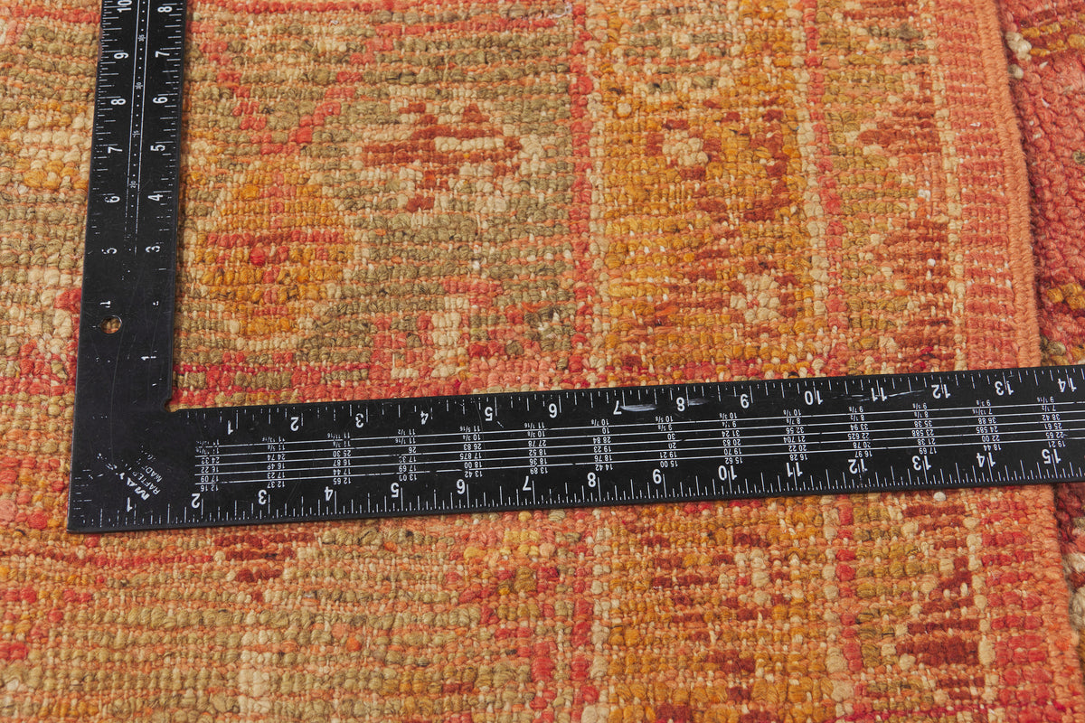 10 x 14 - Red Antique Turkish Oushak Rug - 79929