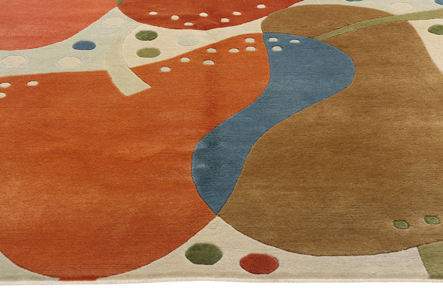 5 x 7 Anna Johanna Angstrom Vintage Swedish Pile Rug 79066