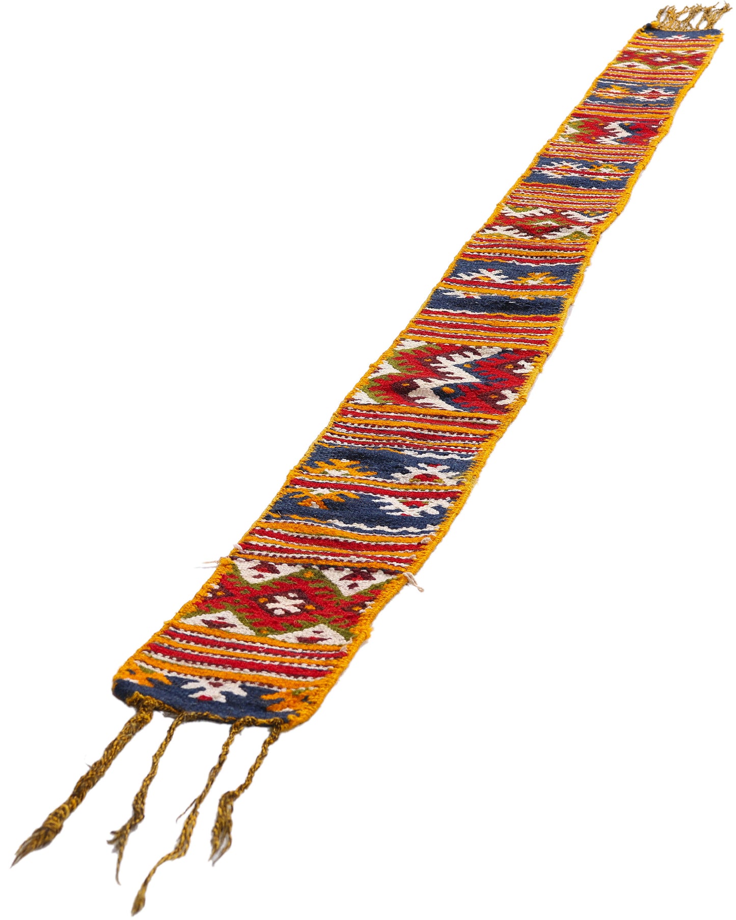 1 x 8 Antique Taznakht Moroccan Ait Ouaouzguite Belt Textile 79346
