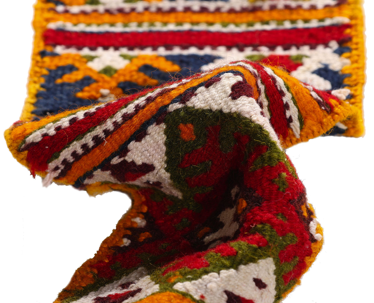 1 x 8 Antique Taznakht Moroccan Ait Ouaouzguite Belt Textile 79346