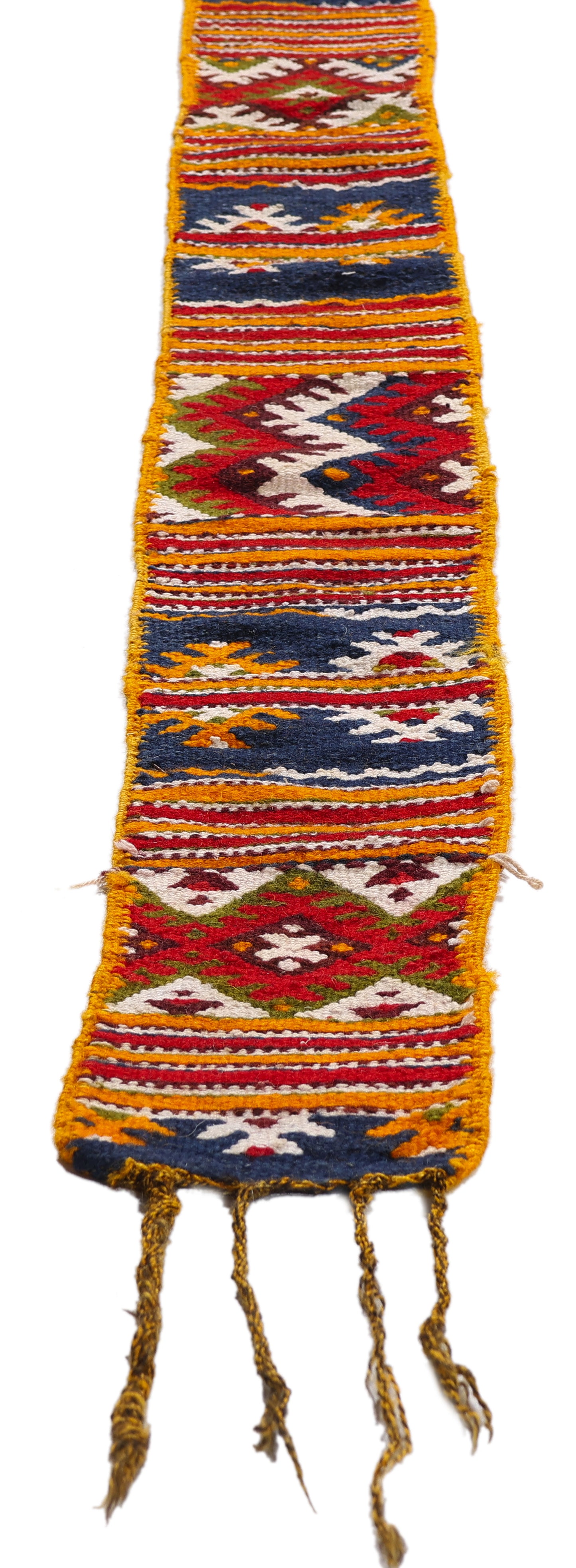 1 x 8 Antique Taznakht Moroccan Ait Ouaouzguite Belt Textile 79346