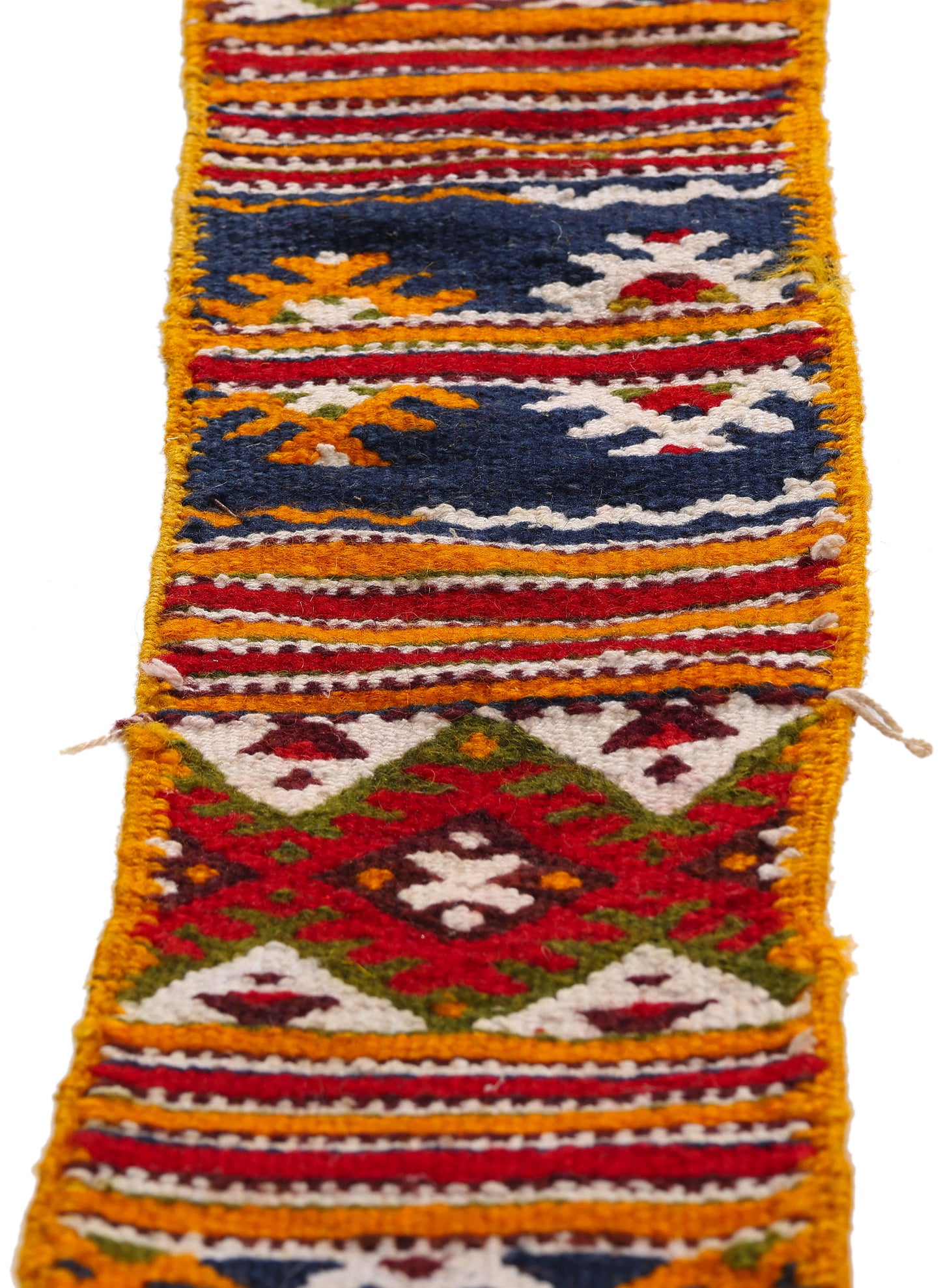 1 x 8 Antique Taznakht Moroccan Ait Ouaouzguite Belt Textile 79346