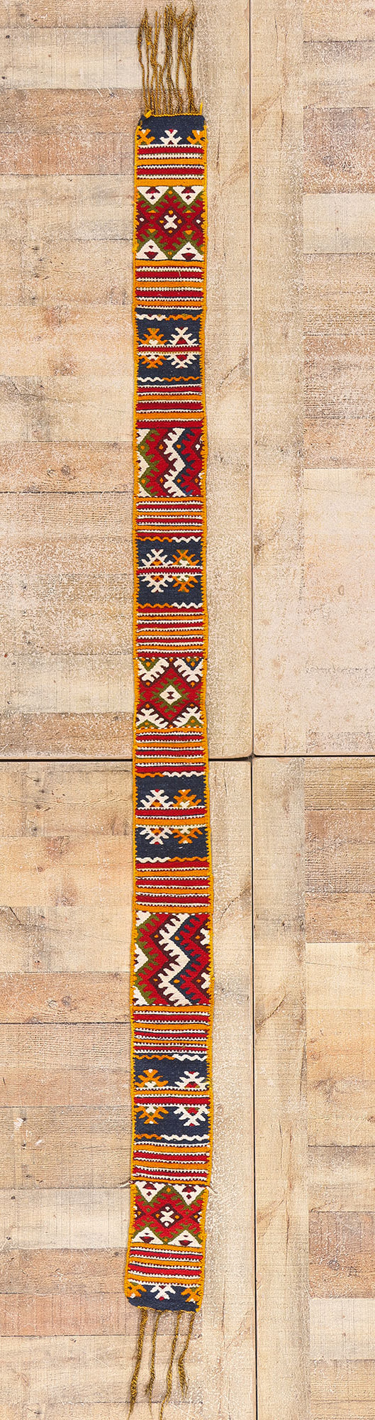 1 x 8 Antique Taznakht Moroccan Ait Ouaouzguite Belt Textile 79346