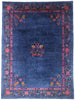 9 x 12 Antique Blue Chinese Peking Rug 79217