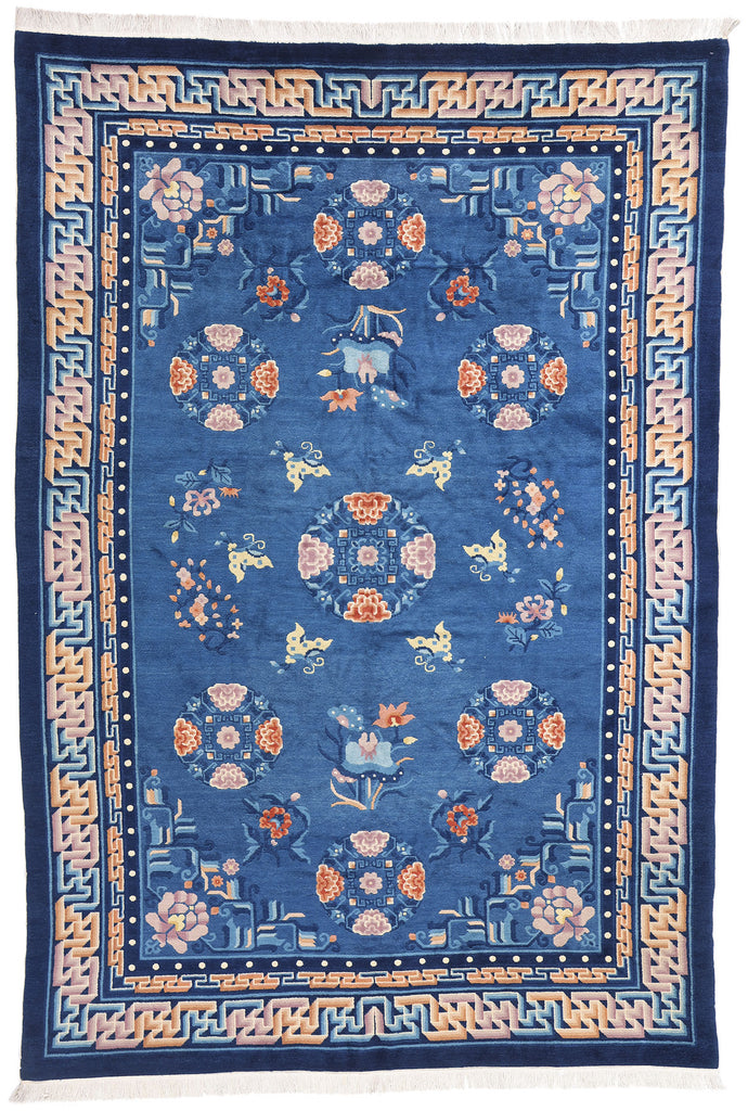 6 x 9 Antique Chinese Peking Rug 79078