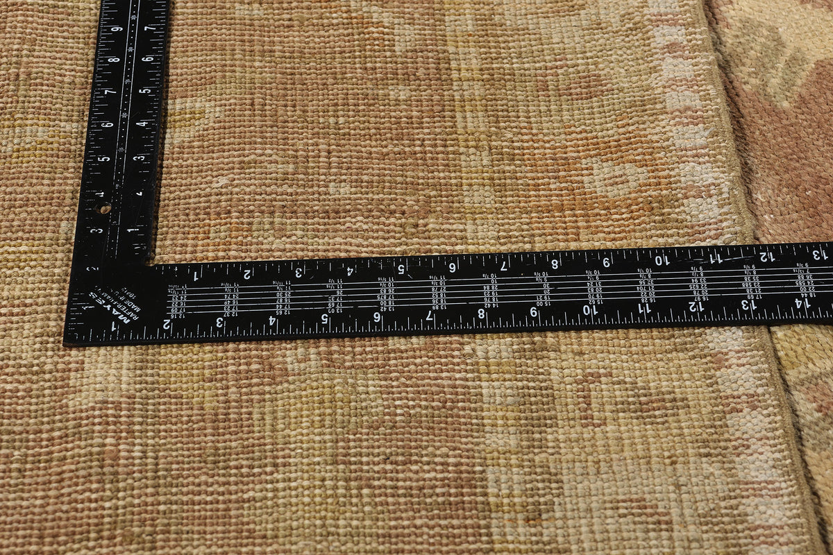 13 x 17 Antique Turkish Oushak Rug 74227