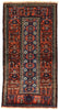 4 x 8 Antique Caucasian Azerbaijan Rug 60924