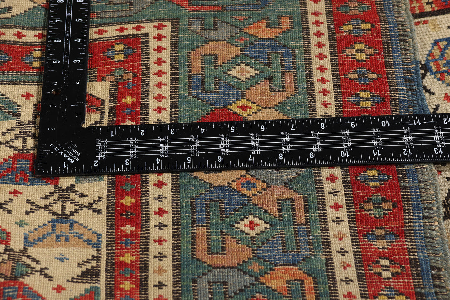 3 x 5 Ivory Antique Caucasian Shirvan Prayer Rug 79325