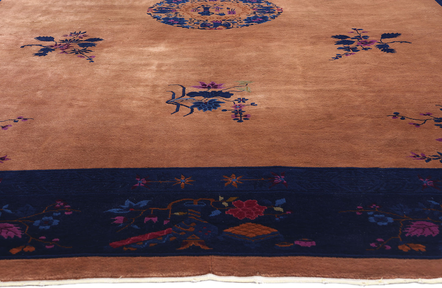 10 x 13 Antique Chinese Art Deco Rug 79192