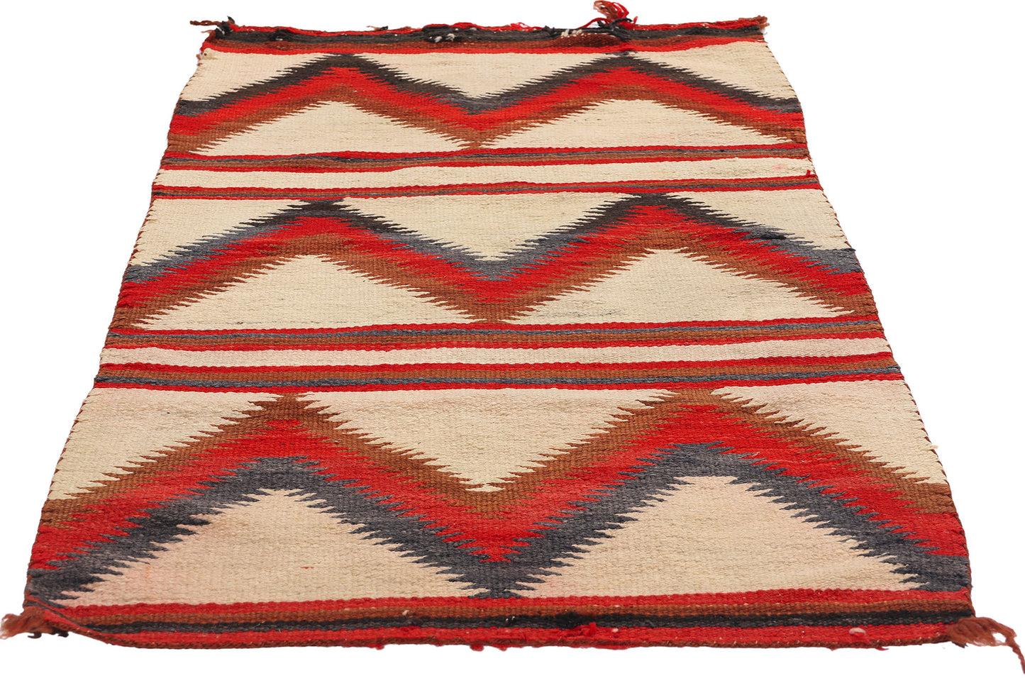 3 x 5 Antique Eye Dazzler Navajo Rug 79083