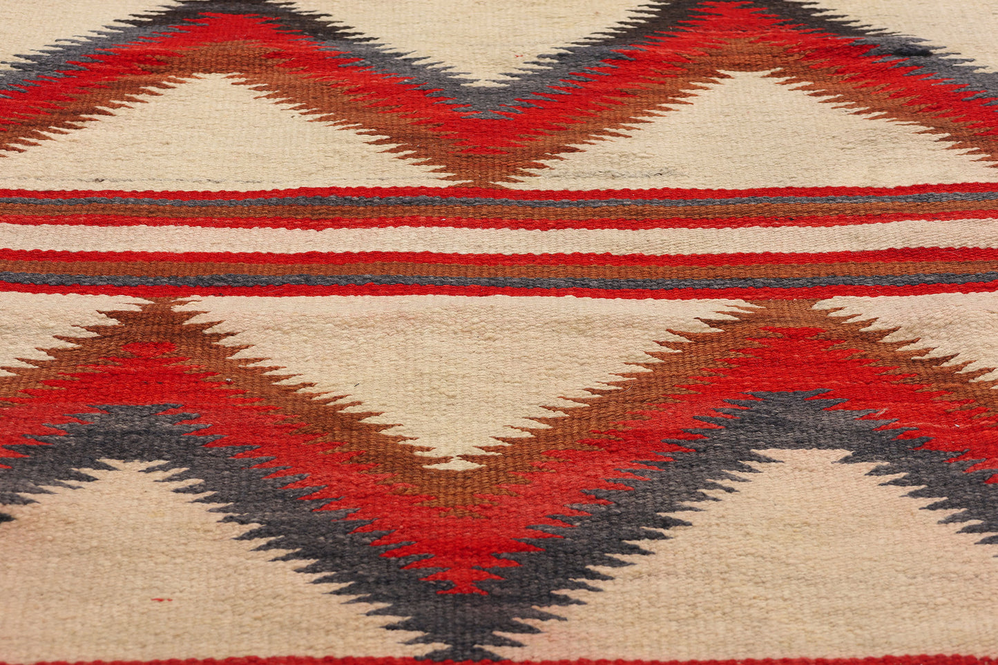 3 x 5 Antique Eye Dazzler Navajo Rug 79083