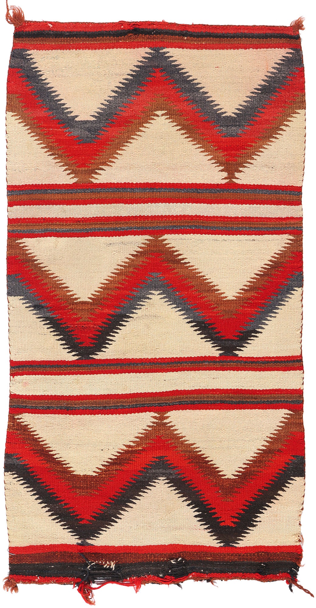 3 x 5 Antique Eye Dazzler Navajo Rug 79083