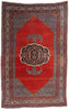 7 x 12 Antique Persian Halvai Bijar Rug 79080