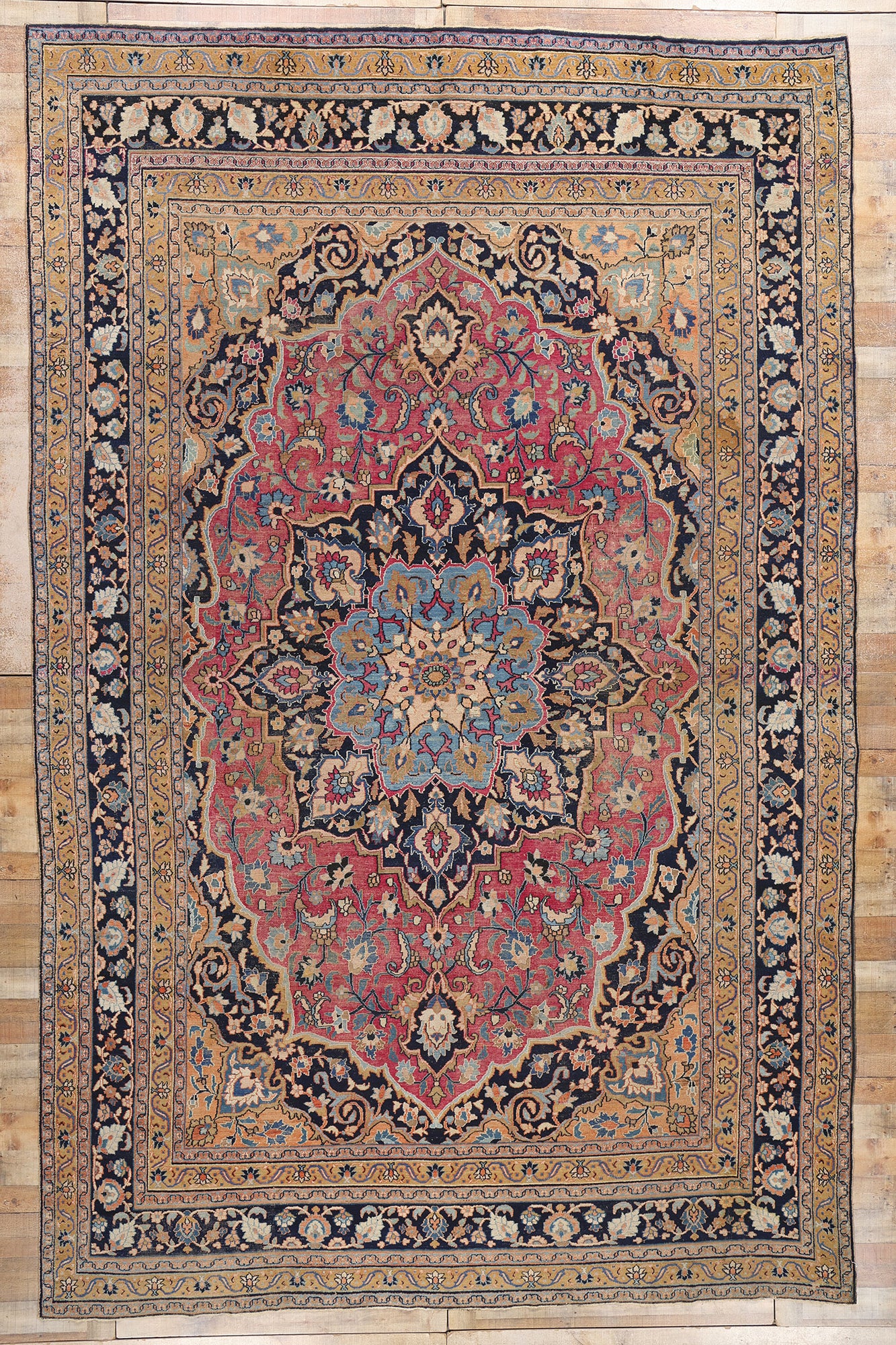 10 x 16 Antique Persian Khorassan Rug 79002