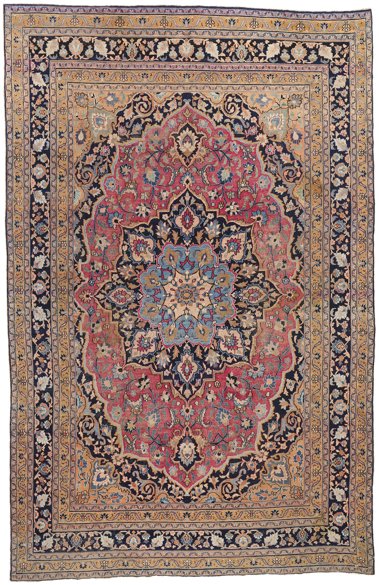 10 x 16 Antique Persian Khorassan Rug 79002