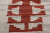 2 x 2 Gray Antique Klagetoh Navajo Rug 79334