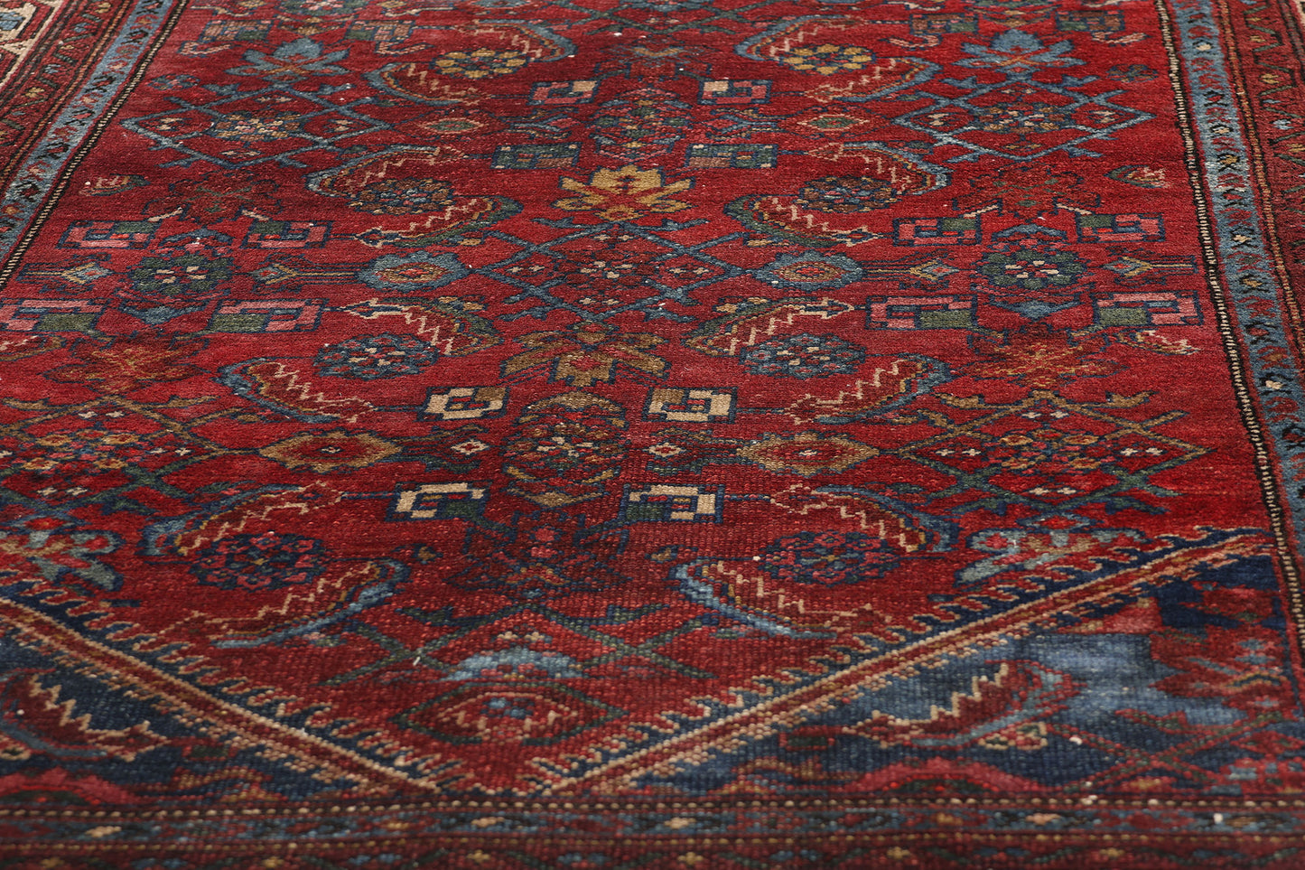 5 x 6 Antique Persian Lilihan Rug 78963