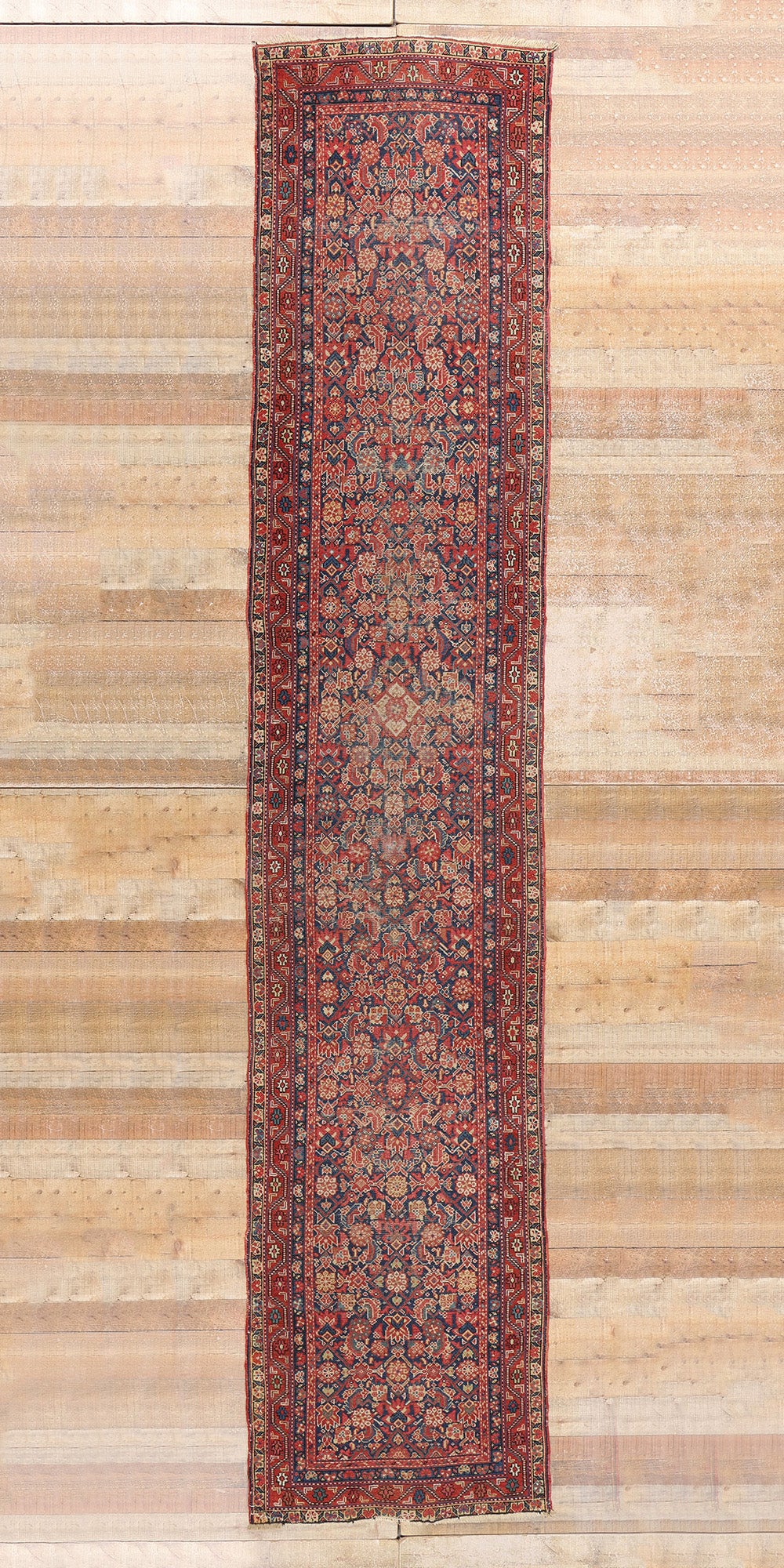 3 x 16 Antique Persian Malayer Rug 78999