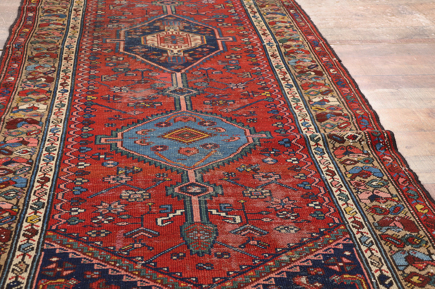 4 x 10 Antique Persian Malayer Rug 79000