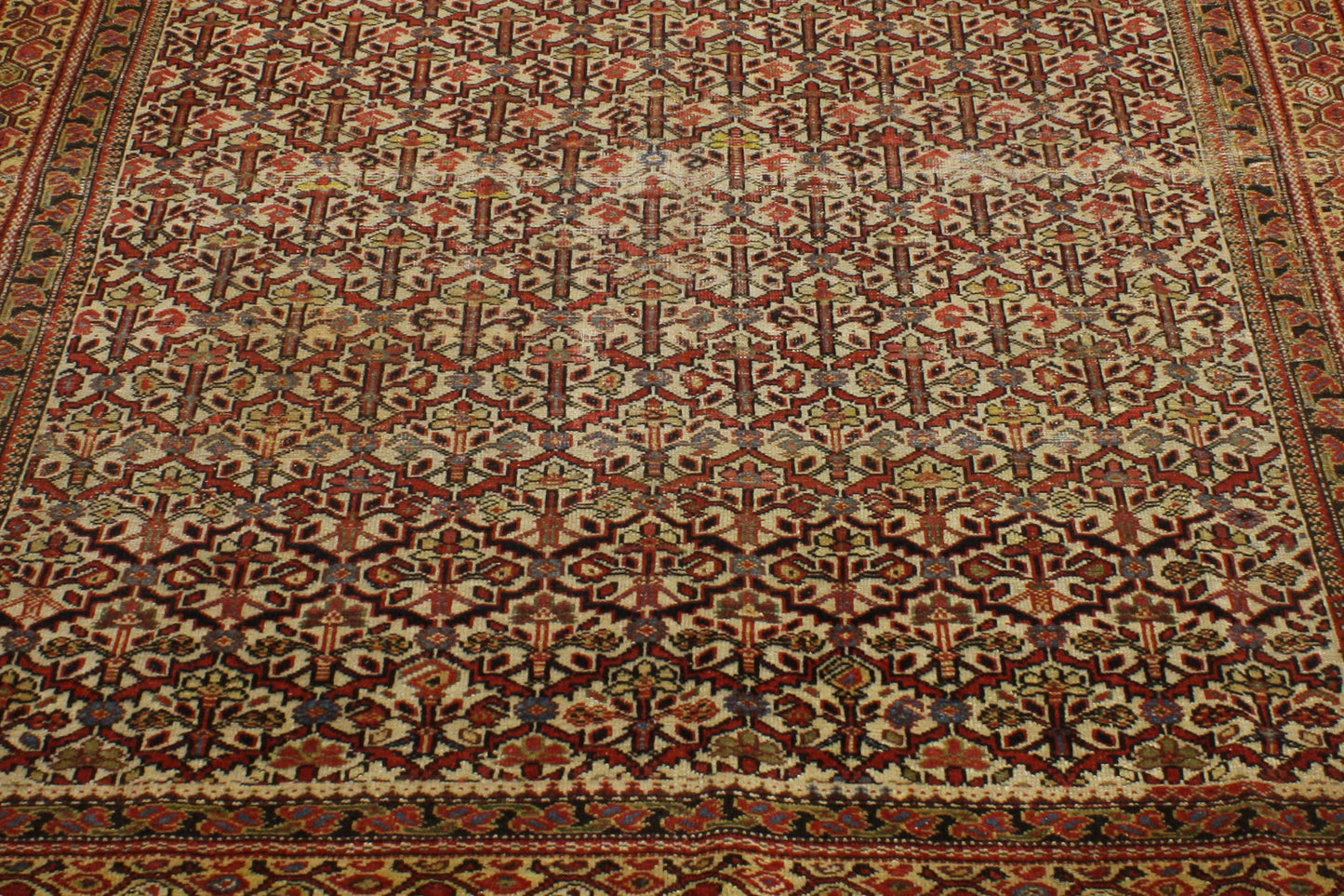 5 x 9 - Brown Antique Persian Malayer Rug - 76694