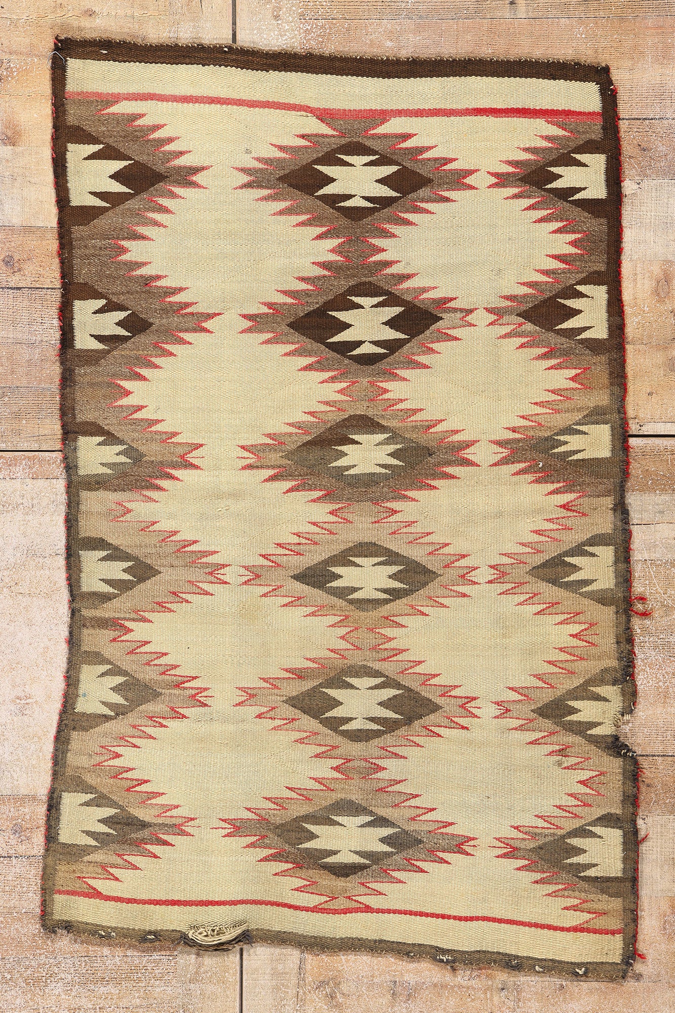 3 x 5 Antique Eye Dazzler Navajo Rug 79163
