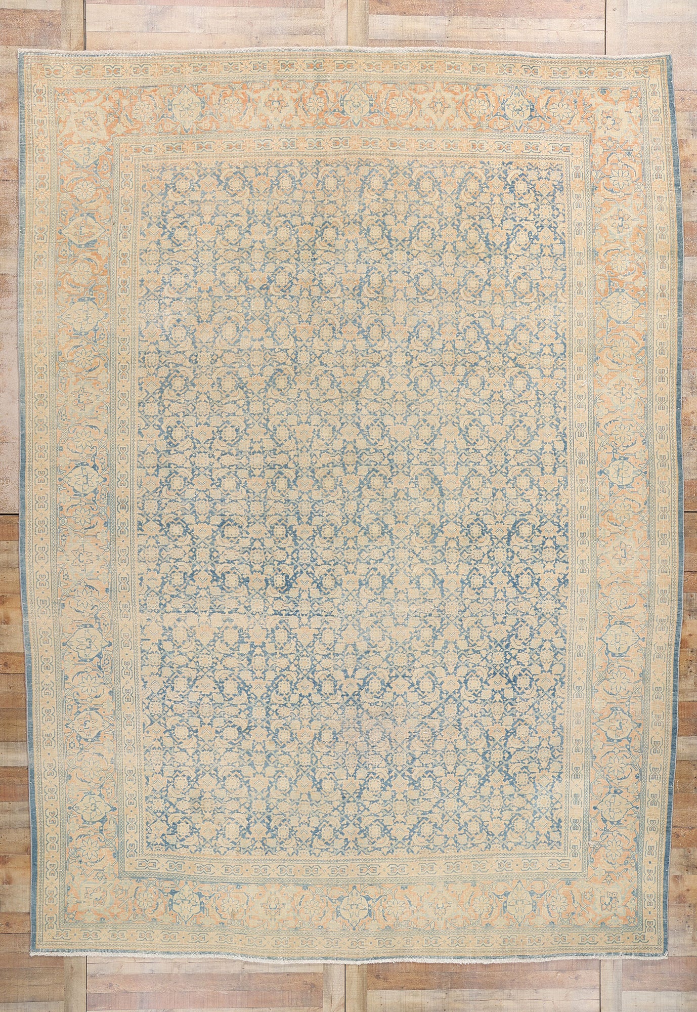 10 x 14 Antique Persian Ardabil Rug 61376