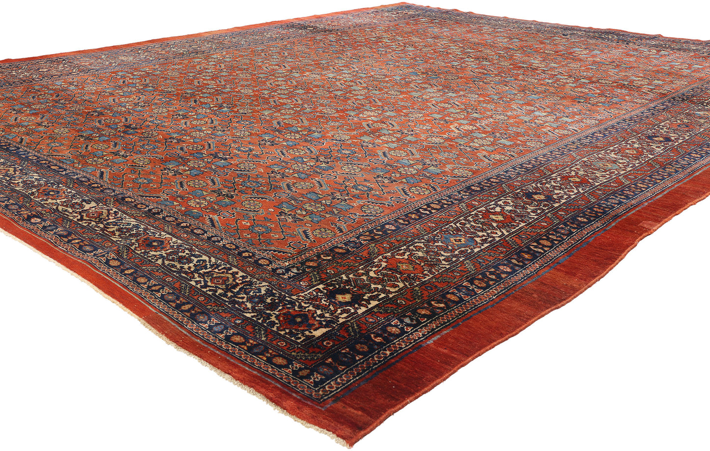 10 x 13 Antique Persian Bibikabad Rug 79205