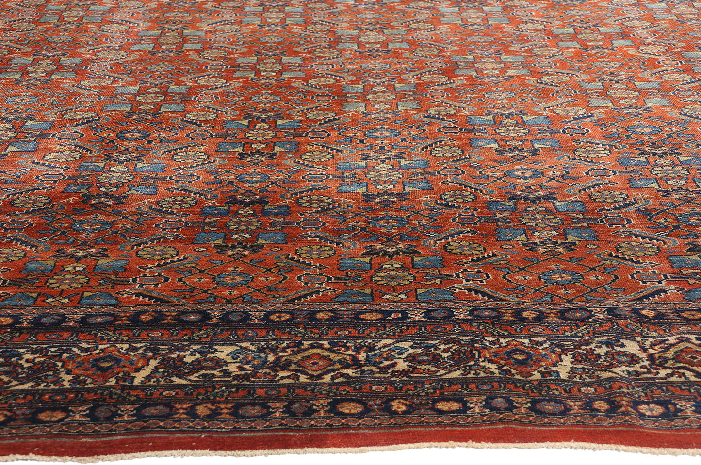 10 x 13 Antique Persian Bibikabad Rug 79205