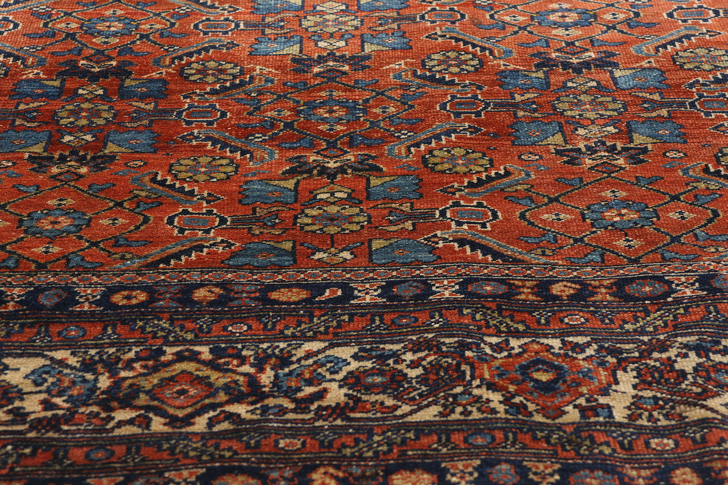 10 x 13 Antique Persian Bibikabad Rug 79205