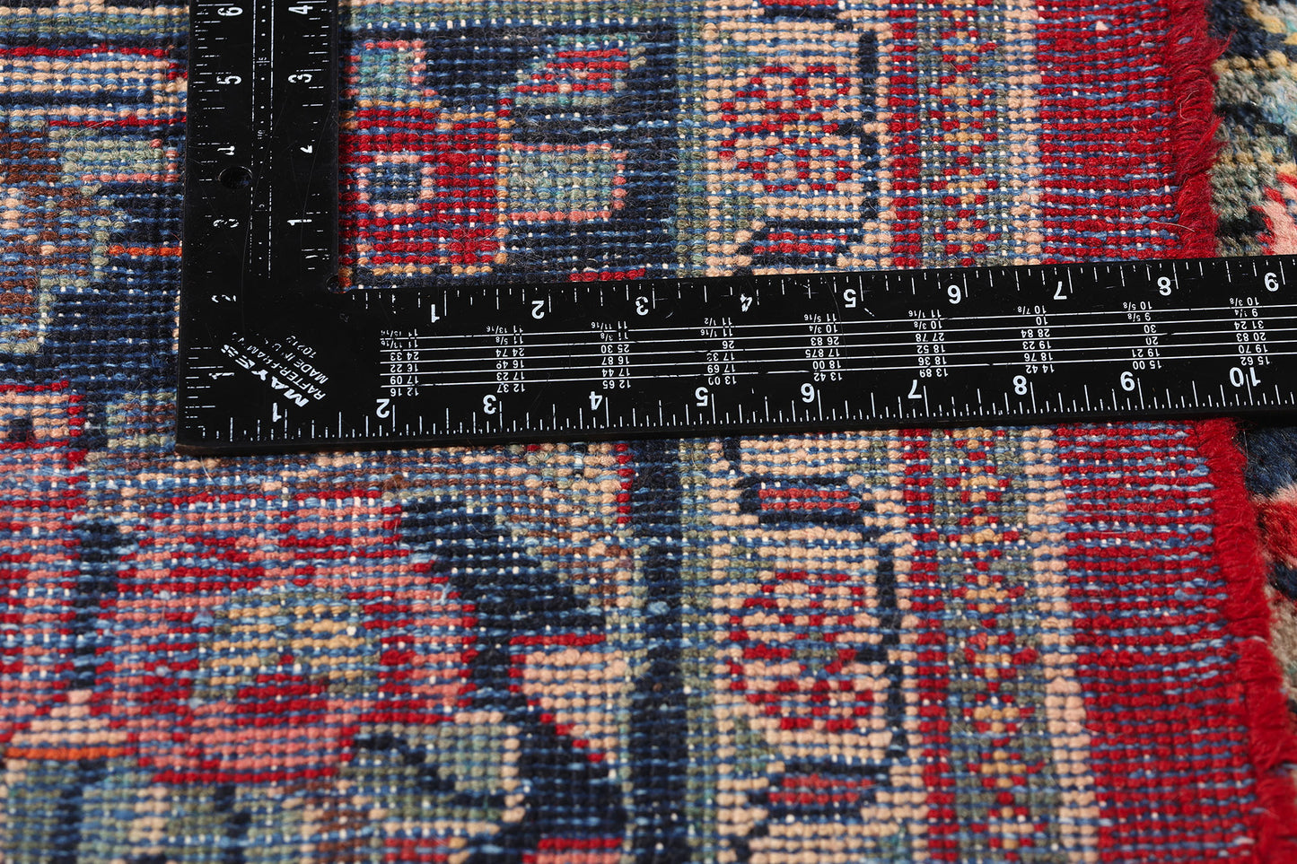 9 x 13 Antique Persian Mahal Rug 78961