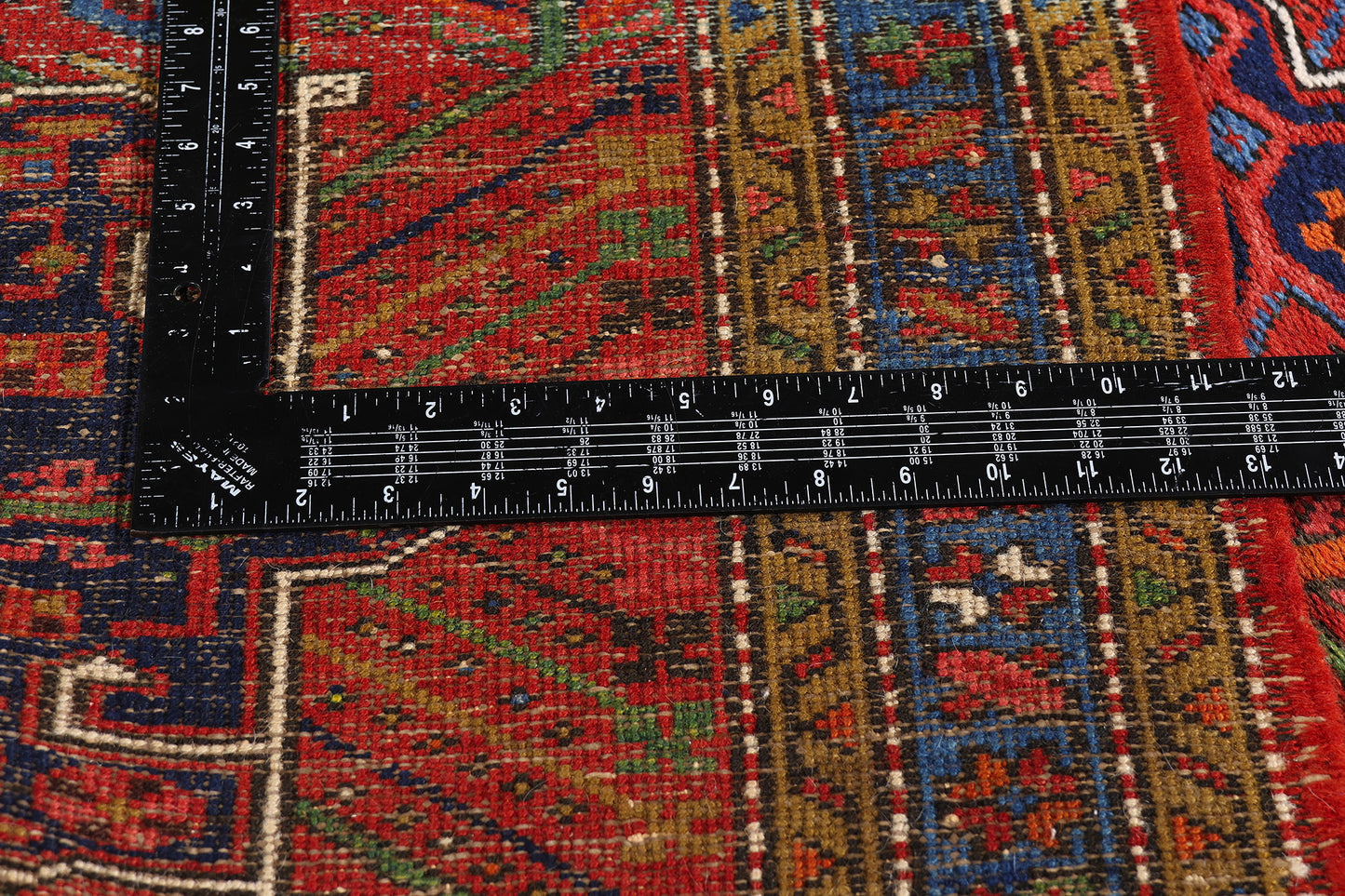 3 x 15 Antique Persian Heriz Rug 79244