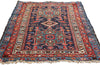 3 x 4 Antique Persian Karaja Heriz Rug 79240