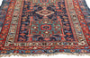 3 x 4 Antique Persian Karaja Heriz Rug 79240