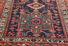 3 x 4 Antique Persian Karaja Heriz Rug 79240