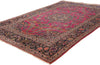 4 x 7 Antique Persian Kashan Rug 79270