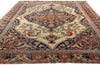7 x 10 Antique Persian Mohtasham Kashan Rug 79174