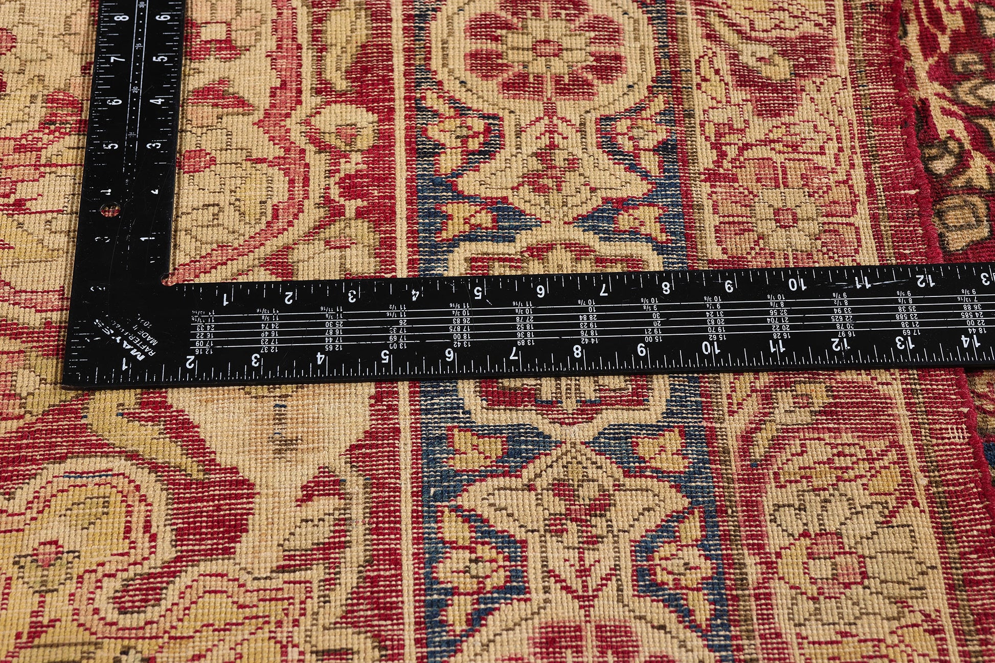 11 x 14 Antique Persian Lavar Kerman Rug 77670