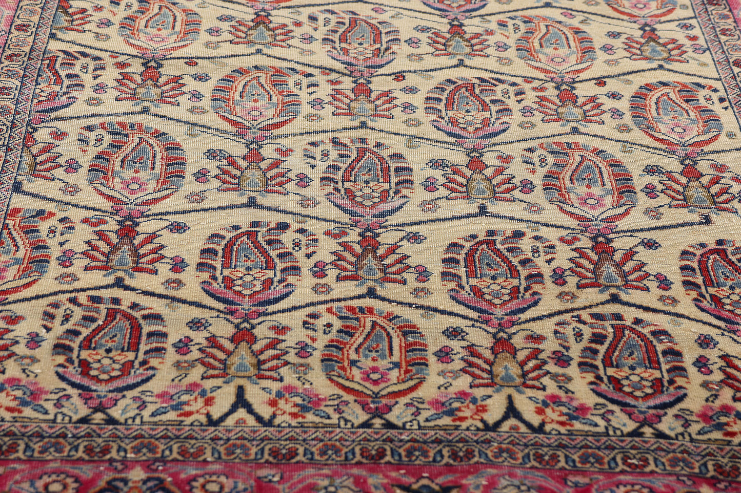 3 x 5 Antique Persian Kerman Rug 79259