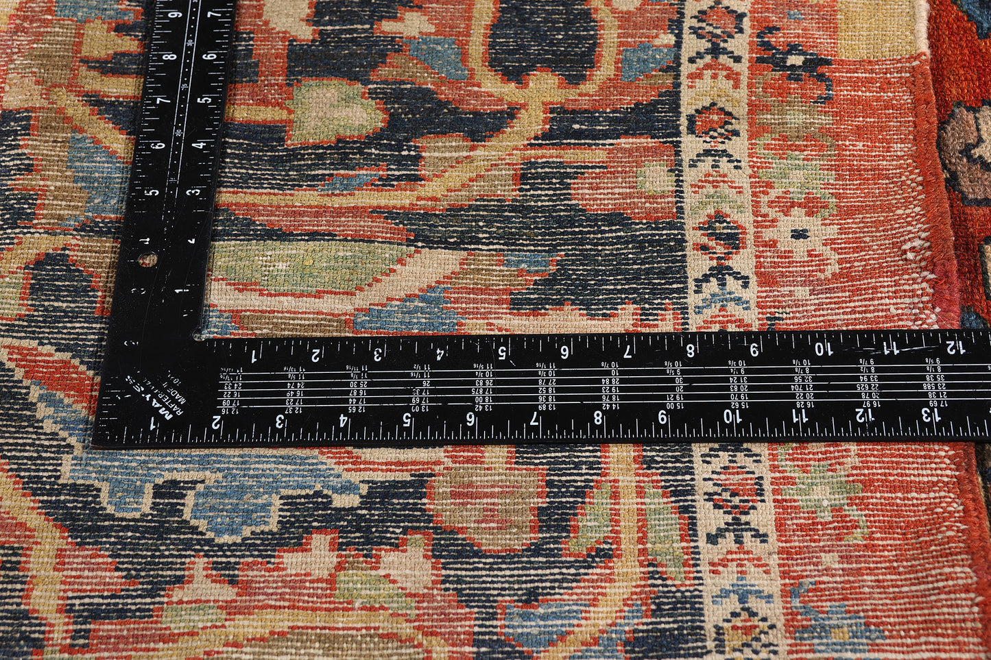 10 x 14 Red Antique Persian Lilihan Rug 61509