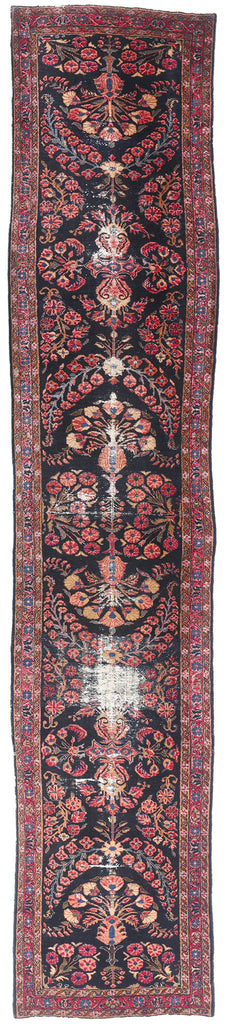 3 x 16 Antique Persian Lilihan Rug 79277