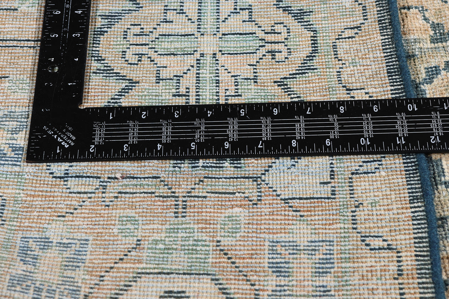 7 x 10 Navy Blue Antique Persian Mahal Rug 61520